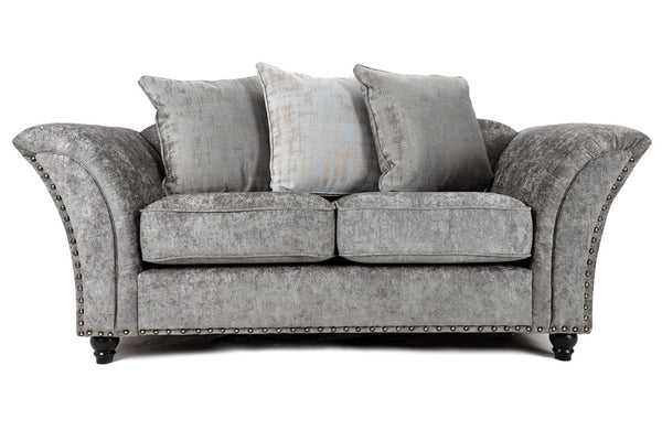 Cambridge Scatter Back 3 + 2 Seater Sofa Set Alaska Platinum