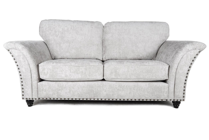 Cambridge Full Back 3 + 2 Seater Sofa Set Alaska Silver