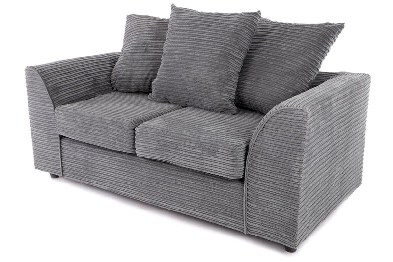 Byron 3 + 2 Seater Sofa Grey Cord