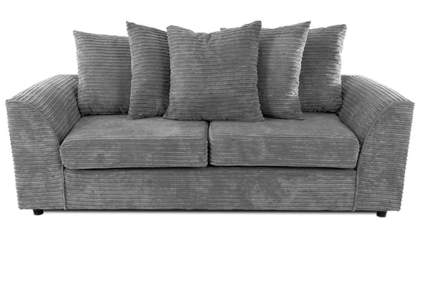 Byron 3 + 2 Seater Sofa Grey Cord