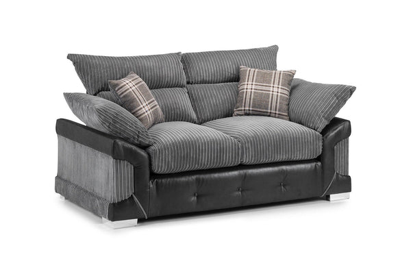 Logan Sofa
Black/Grey 2 Seater