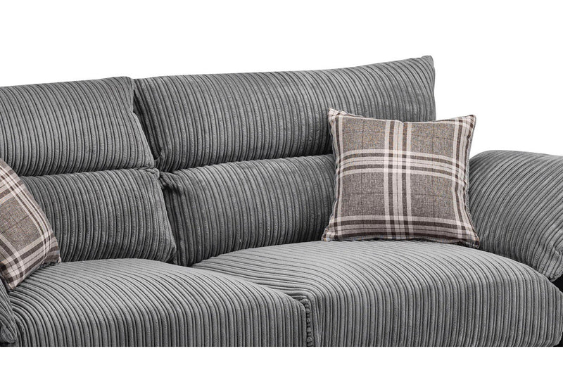 Logan Sofa
Black/Grey Large Corner.