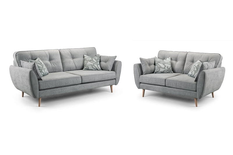 Zinc Sofa Grey 3+2 Set