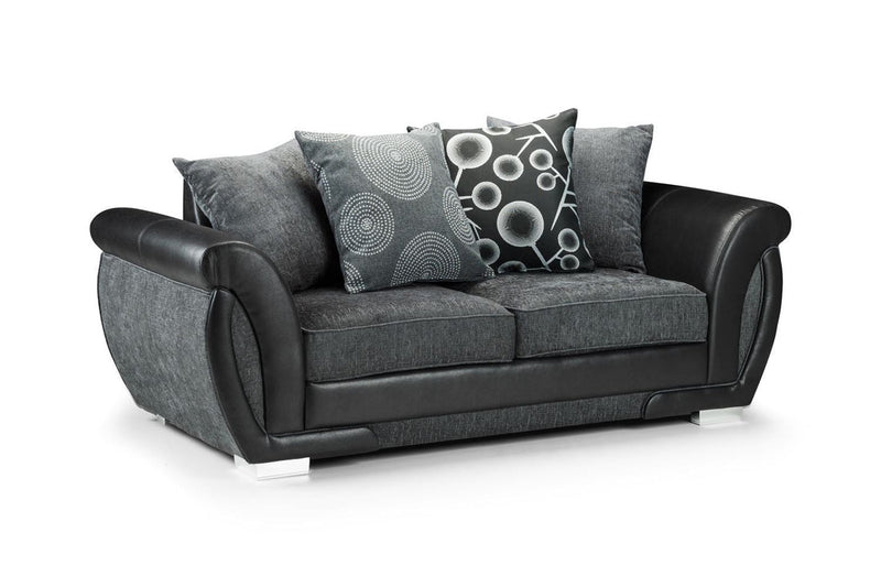 Shannon Sofa
Black/Grey 3 Seater