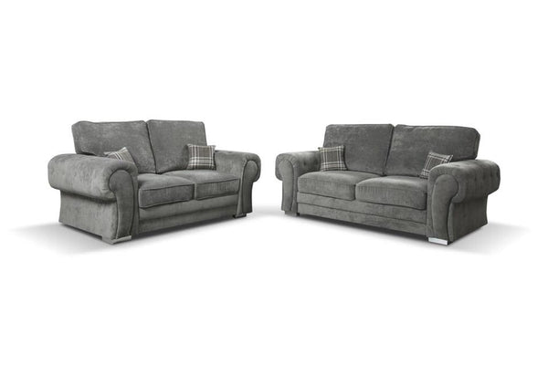 Verona 3+2 Sofa Set Grey